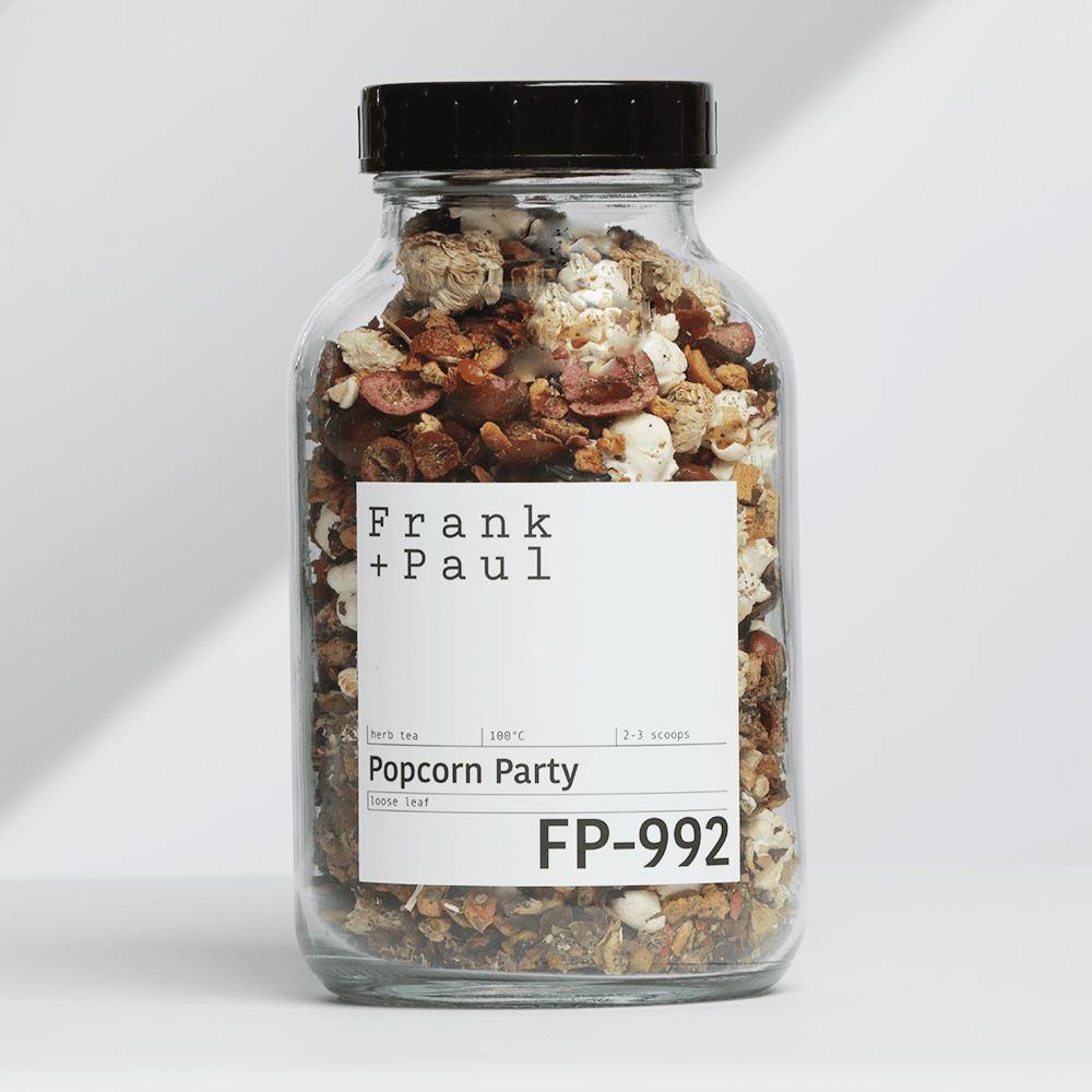 Frank + Paul losse thee popcorn party pot