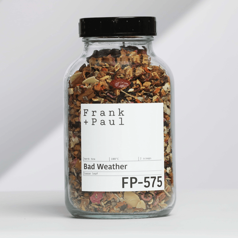 Frank + Paul losse thee pot bad weather