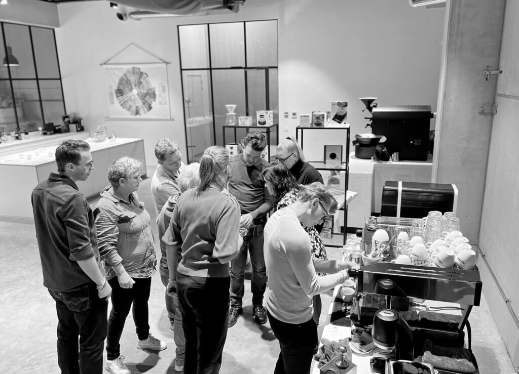 Barista workshop groep